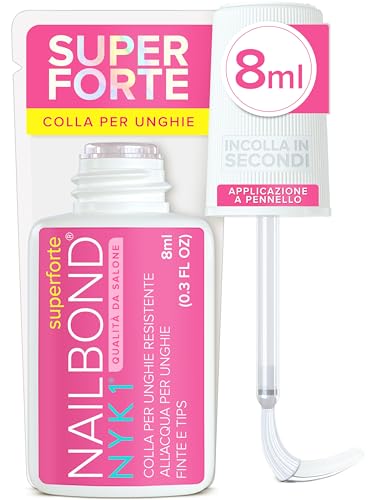 Colla Per Unghie Finte Extra Forte Per Punte...