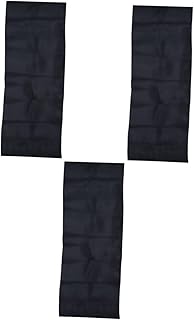 KOMBIUDA 3 Pcs Soundbox Speaker Mesh Cloth Stereo Fabric Cloth Speaker Grill Mesh Trumpet Engineering Cloth Grille Dustcloth Acoustic Cloth Filter Mesh Acoustic Cloth Black Speakers