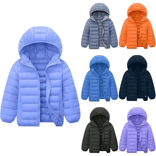 Piuwrlz Kids Hooded Puffer Jacket Lightweight Winter Coat for Boys Girls - image 1