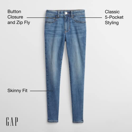 GAP Girls' High Rise Fit Jegging Pant3