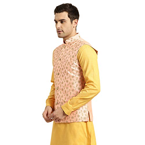 Image of SOJANYA (Since 1958, Men's Silk Fancy Border Dhoti