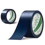 ★ IMPERMEABLE, SIN RESIDUOS: la cinta adhesiva para todo tipo de clima es ideal para sellar, impermeabilizar, acondicionar su casa para el invierno, colgar láminas de plástico y otras reparaciones de emergencia. No necesita preocuparse por los desorden pegajosos, nuestras cintas para conductos de resistencia adicional cuentan con un adhesivo completamente natural, por lo que NO deja residuos.