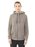 Alternative Men's Rocky Mock Neck Front-Zip Hoodie