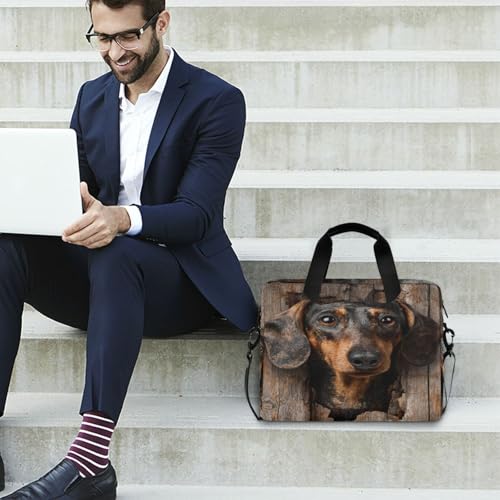 Funda para laptop 15.6 pulgadas con asa y correa miniatura 3
