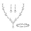 1-Clear Silver-Tone 1-Clear Silver-Tone