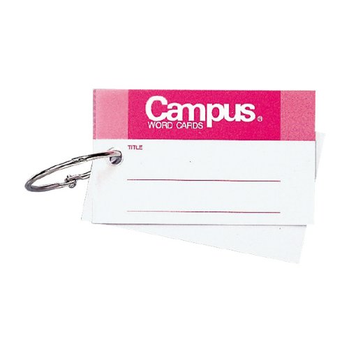 Amazon | コクヨ 単語カード (PPシート表紙) 特大115枚 ﾀﾝ-131 / 30