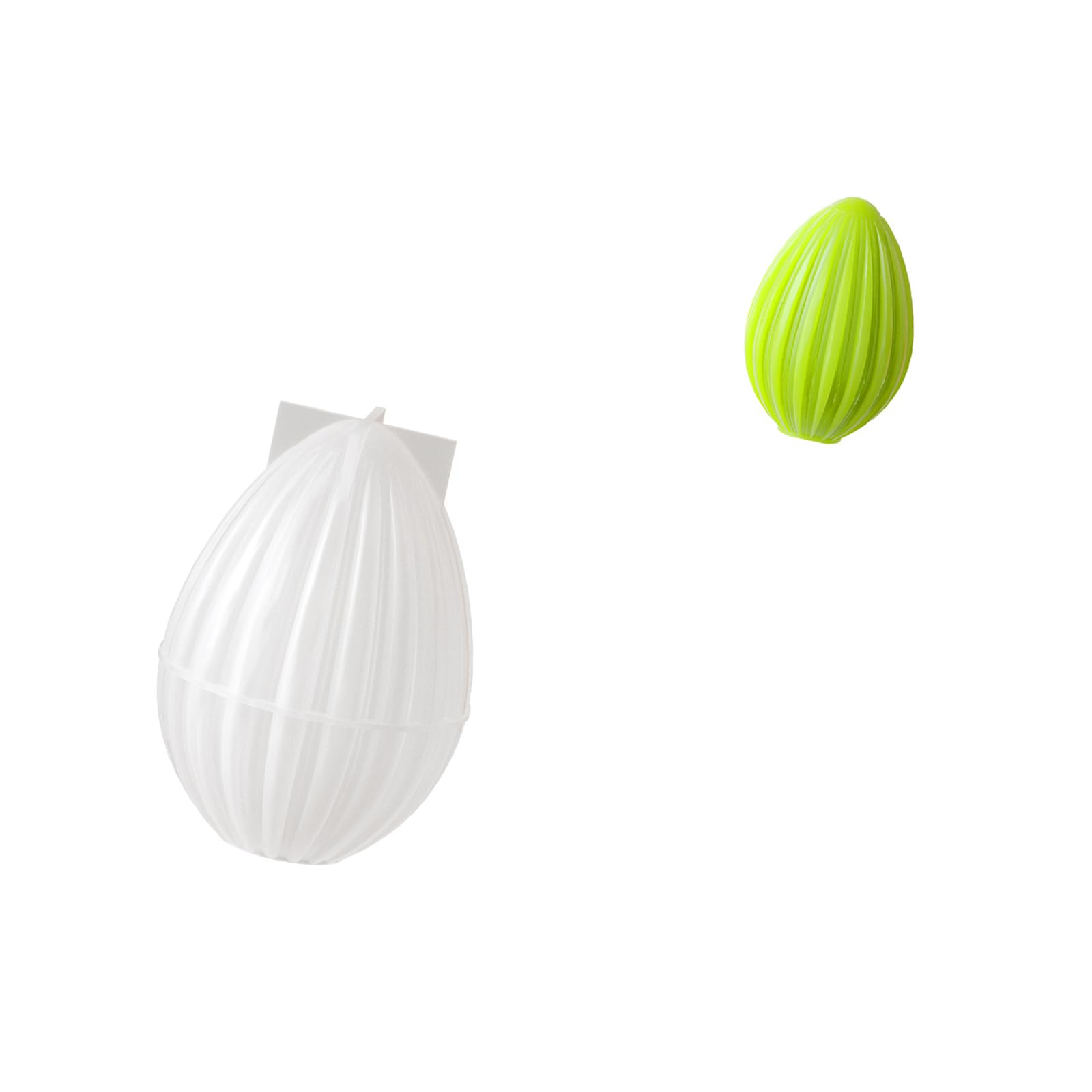 Xjdzineq Sturdy Silicone Eggs Shaped Ideal for Making Festival Scented Eggs Shape
