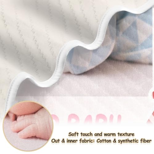 Custom Cute Baby Image Pink House Blankets for Baby boy Soft Customize Dog Blankets for Kids for Girls or Boys 30x40in articulos para Bebes recien nacidos ni?a2
