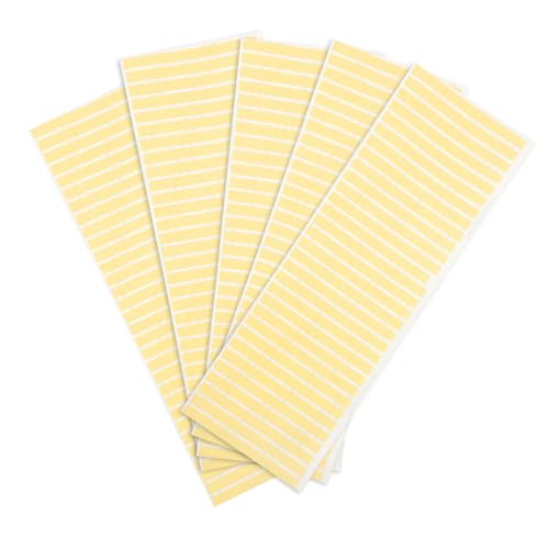 OKUMEYR 5 Piezas Cinta Adhesiva Doble Cara para Relojes Pegatina para y Esfera Reparación de Relojería Sin Daños Residuos Paquete y Práctico