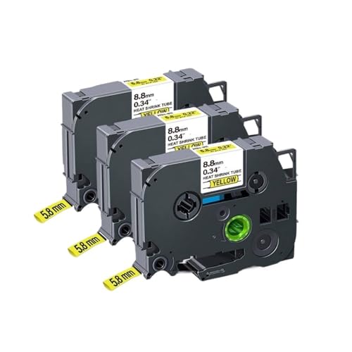 Gaine thermorétractable Hse-211 noire ruban étiqueteuse compatible hse 221 241