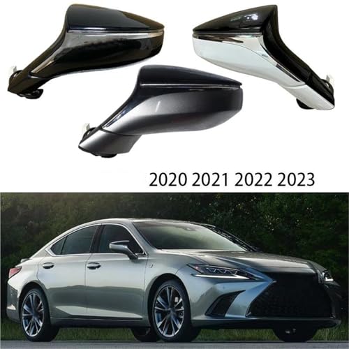 Rétroviseur extérieur Lexus ES 250 gauche noir dégivrant réglable - 2