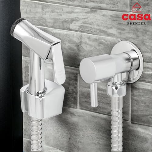 PREMINOX - Ducha Higiênica Luxo 100% Metal - Sistema 1/4 Volta Alta Durabilidade Design Moderno