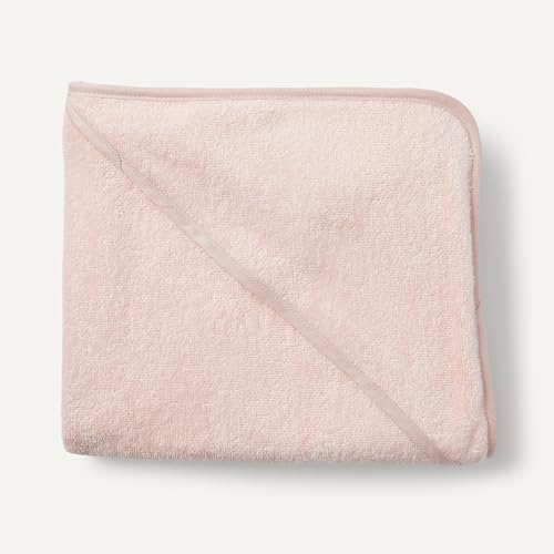 Amazon Essentials x Sofia Grainge Unisex Babies' Hooded Bath Towel, Pack of 2, Light Pink/Pale Yellow, One Size - 2