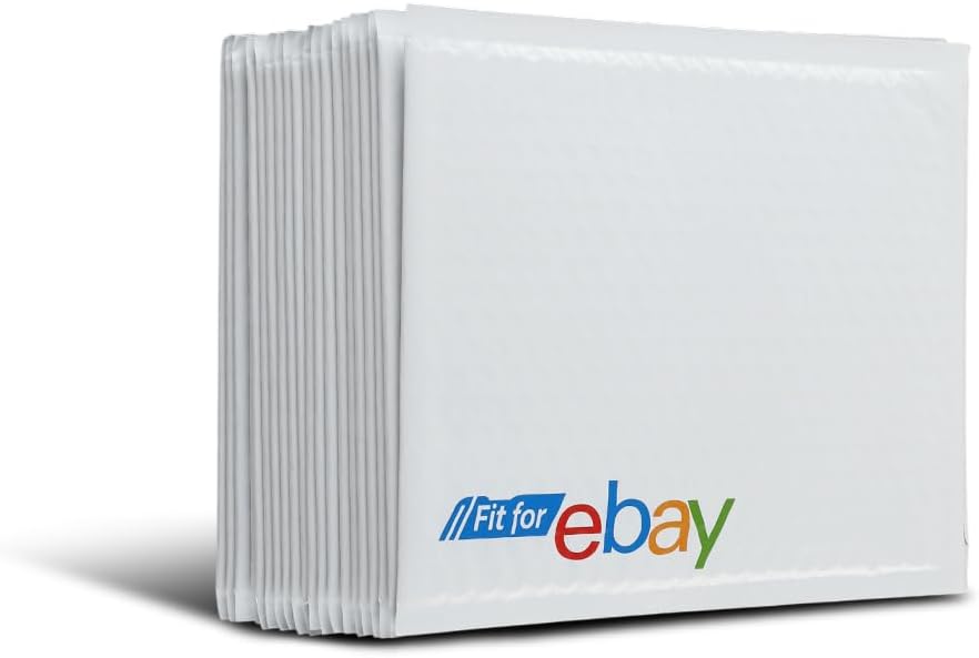 GRAND ORANGE 100Pcs 6” x 9” Bubble Mailer Padded Envelopes White, Shipping Bags, Self-Seal Waterproof Small Bubble Mailers for Shipping and Packaging Envelopes