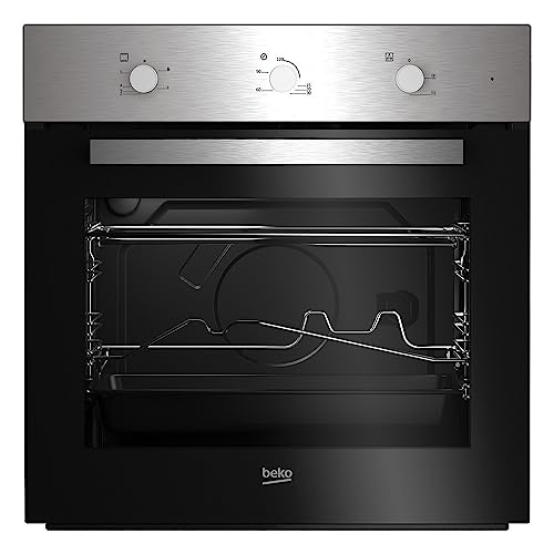 Beko BIGT21100X forno Forno elettrico, Forno a gas naturale 72 L 2250 W Nero, Acciaio inossidabile A+