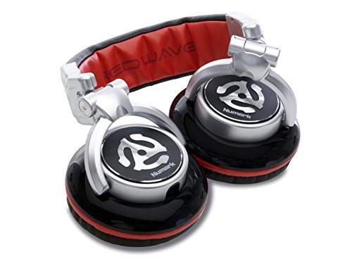 Image of Numark Red Wave Professional Over-Ear DJ Headphones with Rotating Earcup