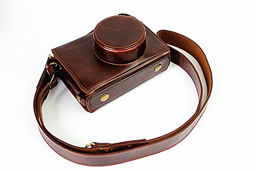 Funda de cámara BolinUS de cuero PU para Fujifilm X100 miniatura 1