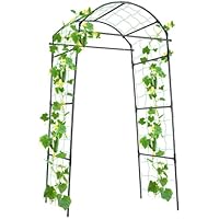Follook Garden Arch 6.7ft Tall Cucumber Trellis only .99: eDeal Info