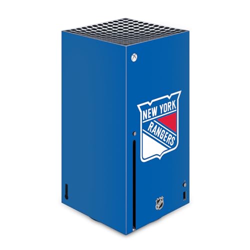 Autocollant vinyle Xbox Series X NHL New York Rangers skin de protection anti-rayures