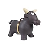 Big Country Toys Lil’ Bucker Bull Kids Toys - Rodeo Ride On Toys for 18 Months to 3+ Years - Bouncy Animals for Toddlers - Inflatable Kids Hopper Toy with Hand Pump