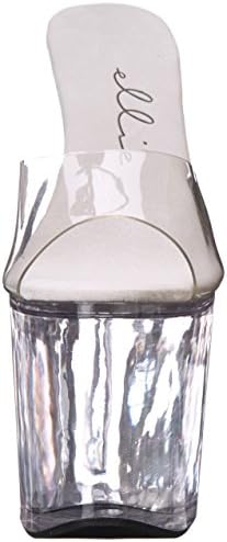Ellie Shoes Women's 821-vanity, Clear, 8 M US | Image 1