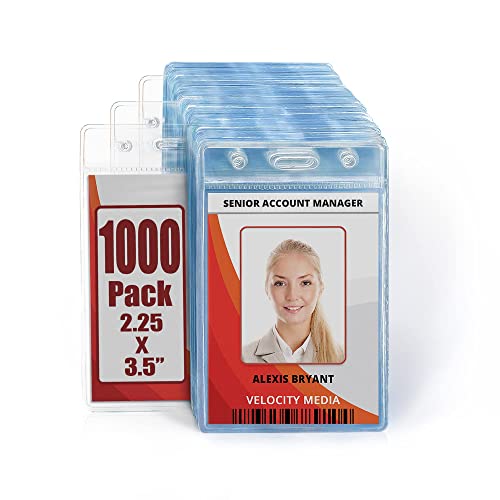 Porte-badge vertical sans fermeture éclair pour un assemblage rapide de cartes