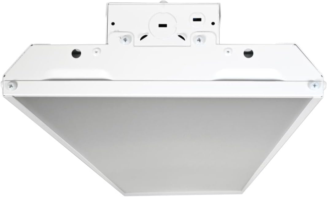 Linear LED High Bay Light - 230W - 34,500 Lumens - 4000K | Energy-Efficient Full-Lens High Bay Led Shop Lights for Warehouses & Retail Spaces - DLC Premium V5.1 Listed - Includes V-Hooks & Chain