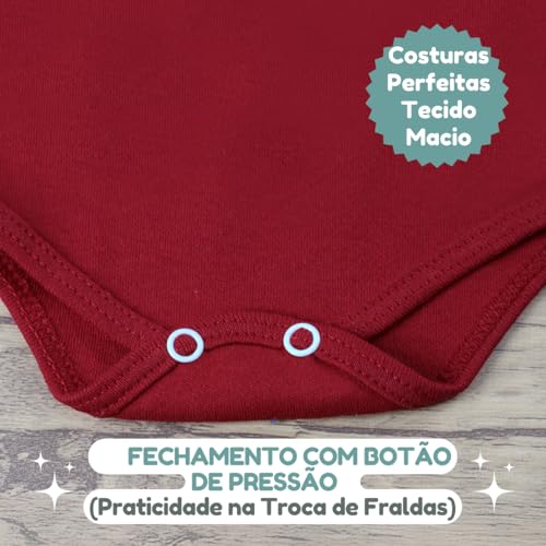 Roupa de Bebê Body Manga Longa Mijão Prematuro Tamanho Unico Recém Nascido Menino Menina 100% Algodã