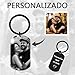 Imagen de AnJeey Llavero personalizado con foto y texto