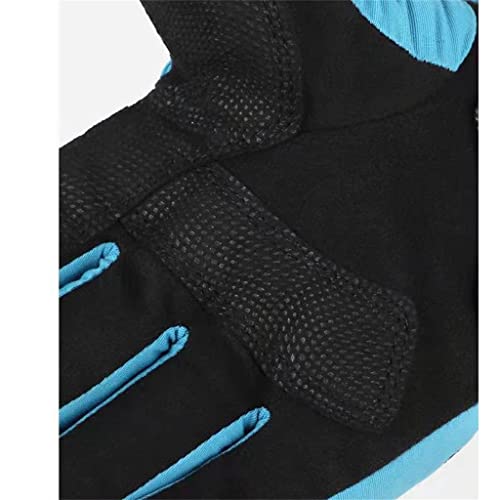 Tkfdc Motorcycle Carbon Fiber Riding Gloves Winter Thickened Motorcycle Ski Gloves (Color : D, Size : Xxlcode) #TOP2