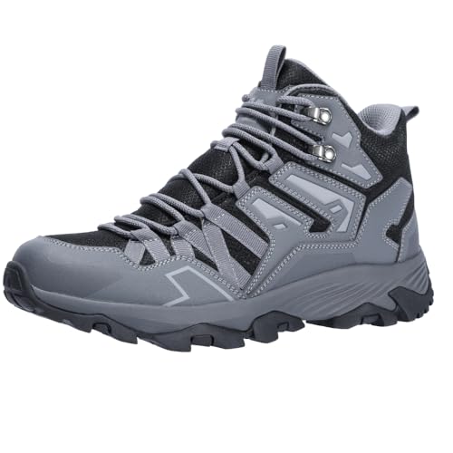 CAMEL CROWN Men's Waterproof Hiking Boot Rugged Work boots Comfortable