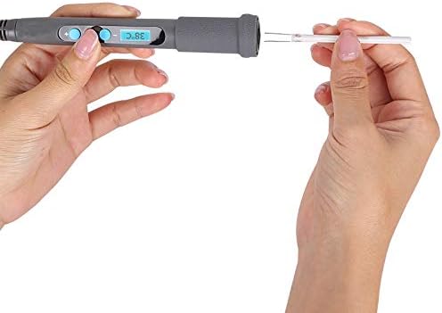 Soldering EU US UK plug 60W 110V/220V Temperature Adjustable Electric Welding Solder Soldering Iron - (Color: UK 220V)