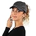Ponyflo Cotton Ponytail Hat - Ponytail Caps for Women, Designed for All Hair Types