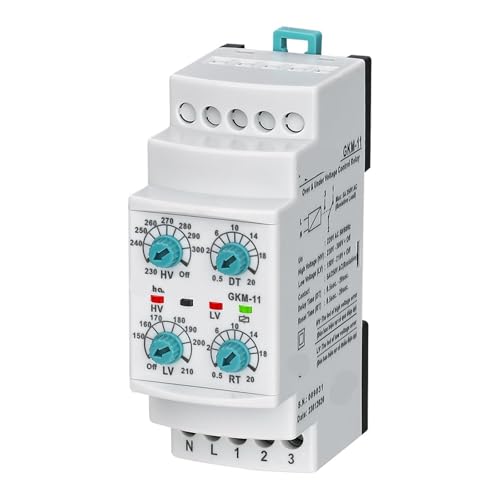 Relais de surtension monophasé GKM-11 protège votre électroménager contre les baisses de tension