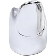 Metal Nail Cover Ring Hip Hop Cosplay Unisex Punk Gold Silver Color Copper Finger Ring Party Jewelry Accessories Gift