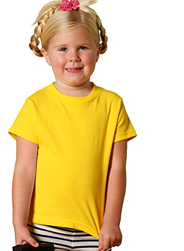 Rabbit Skins Toddler Jersey T-Shirt, Yellow, 3T #TOP18