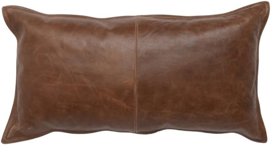 Kosas Home Cheyenne Pillow, 14x26, Chocolate Brown