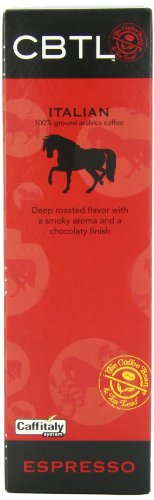 CBTL Italian Espresso Capsules By The Coffee Bean & Tea Leaf, 10-Count Box (Pack of 3)