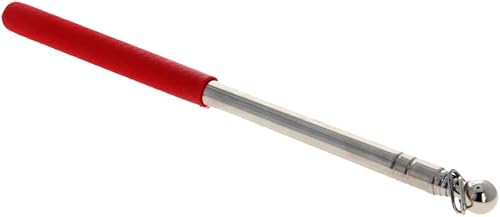 Miniatura 3 de Othmro 4 punteros telescópicos huecos para profesores, puntero de enseñanza para aula, puntero retráctil de mano de metal de longitud extendida de