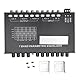 Zunate Einstellbarer Auto Sound Equalizer, 7 Band Grafik EQ mit Subwoofer Frequenzsteuerung, CD Aux Eingänge, 6 Kanal Ausgang, 12 V Gleichstromversorgung für Auto Audiosystem