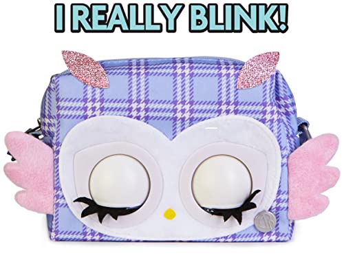Purse Pets, Print Perfect Hoot Couture Owl, Interactive Pet Toy & Crossbody Kids Purse, over 30 Sounds & Reactions, Girls Shoulder Bag, Tween Gifts3
