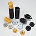 WayJun Rear Upper Lower Shock Mounts Grommets & Bump Stops Kit Compatible with Select BMW E82 E87 E90 E92 128i 135i 323i 325xi 328i 328xi 330i 335i 335d Models Shock Absorber Grommets Bump Stops Kit