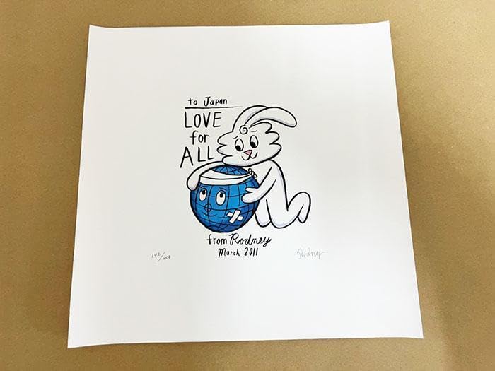 Amazon.co.jp: 限定マット額装品サンダーバニーLove Forロドニー