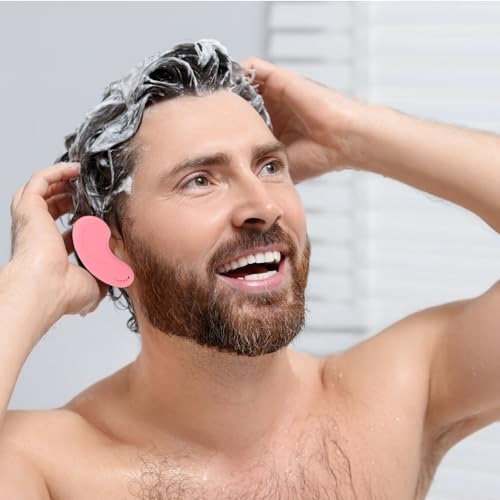 Ear Covers for Hair Dye, Silicone Ear Cover, High-Temp Resistance and Reusable Ears Protectors for Salon, Home, Protects from Dryer, Heat Iron (Pink)