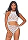 Leg Avenue Very Sexy Lingerie Crop top and high Waist Thong