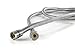 K&J Flexible 304 Stainless Steel Shower Hose - Universal Fit - Fits All Handheld Shower Heads, Sprayers, And Bidet Sprayers (Not Included) - Real 304 Stainless Steel (1, 6 ft)