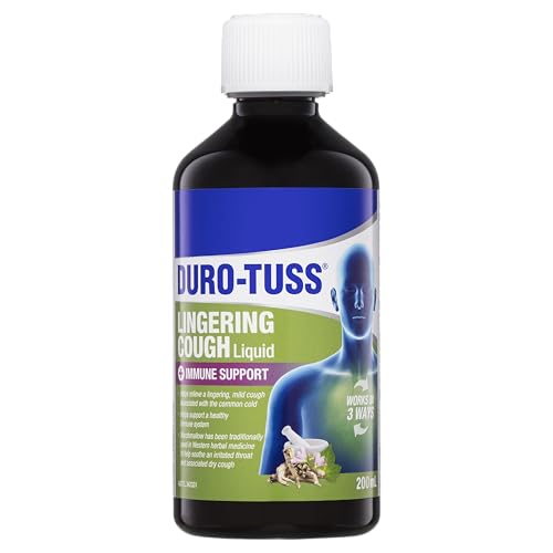 Duro-Tuss Lingering Cough Liquid + Immune Support 200 ml