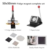 Maszyna Do Produkcji Magnesów Na Lodówkę, Maszyna Do Produkcji Przypinek Na Magnesy Na Lodówkę, Maszyna Do Produkcji Magnesów Na Lodówkę, Kwadratowe Magnesy Na Lodów