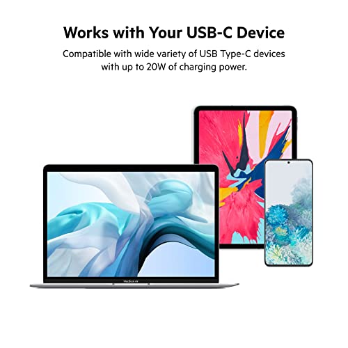 Belkin 20-Watt Usb-C Wall Charger, Power Delivery Usb-C Charger, Pps Fast Charging For Apple Iphone 14, 14 Pro, 14 Pro Max, 13, 13 Pro, Galaxy S23 Ultra, Ipad, Airpods & More - White #TOP6
