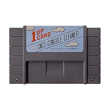 1UPcard Video Game Console Cleaner Compatible With North American Super Nintendo SNES
